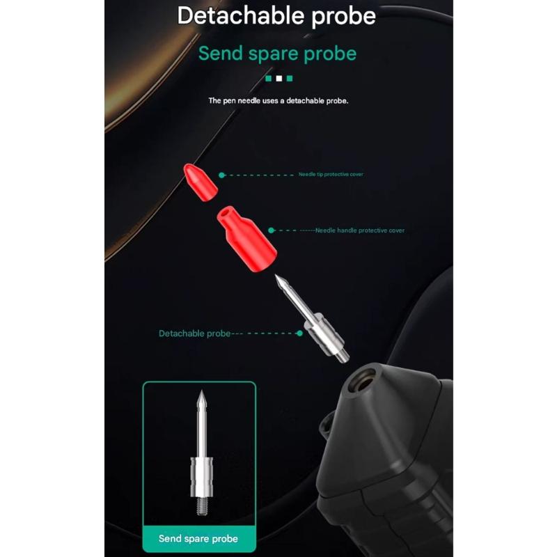Rechargeable Electrical Tester with Multiple Functions Digital Voltage Tester Pen None Contact Induction Tester Pen