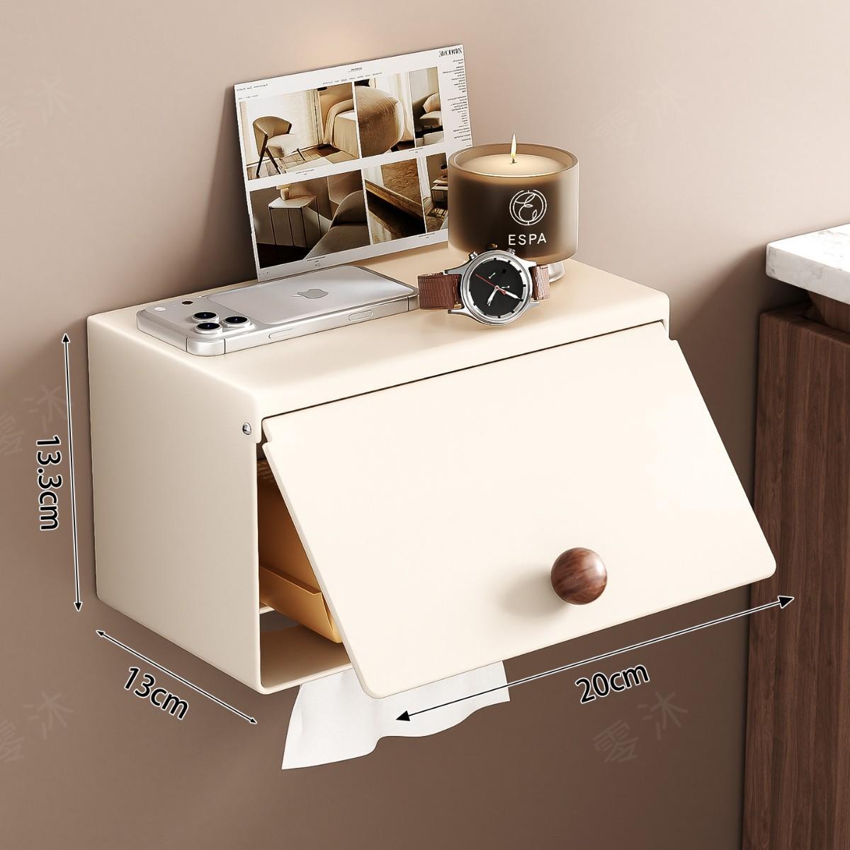 toilet paper holder Suction cup toilet paper box no punching wall mounted bathroom toilet tissue box roll paper holder bathroom белый
