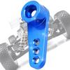 Aluminum Alloy 25T Steering Servo Horn Arm Suitable for RC 1:8:10 Model Car (Blue ( 86NB))