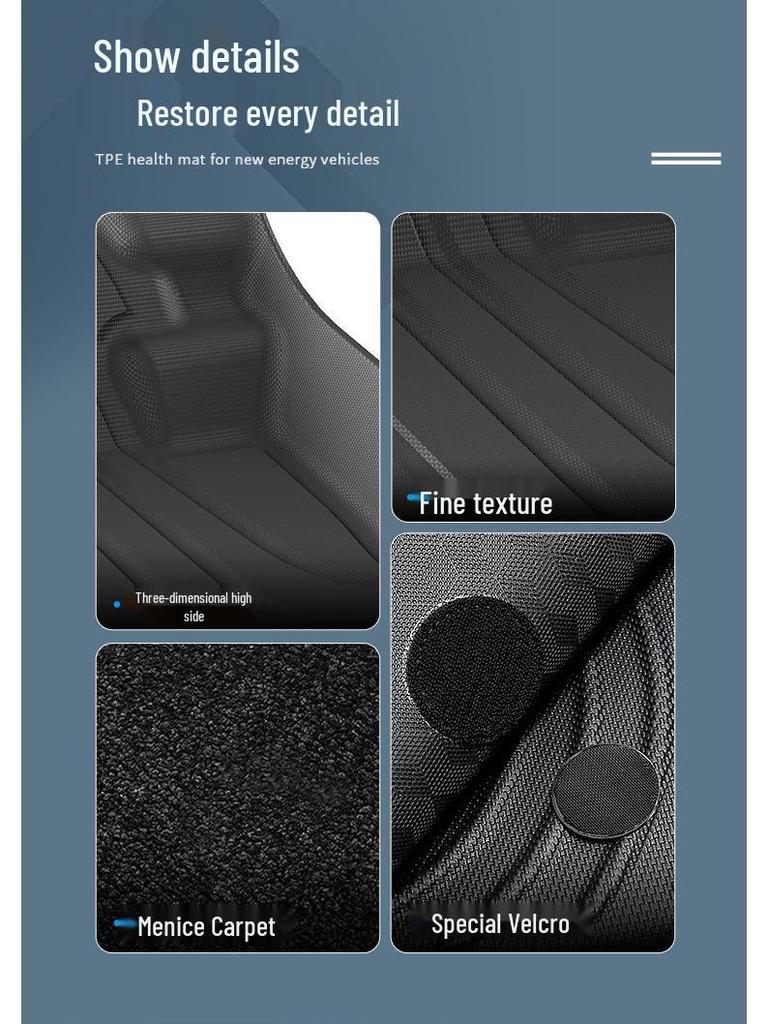 Volkswagen ID.7 VIZZION TPE Floor Mats - Eco-Friendly, Car-Specific, All-Weather