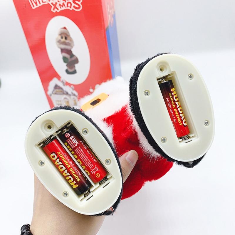 Cute Gift for Kids&Adults Plastic Toy Kids Game Electric Dancing Santa Claus Creative Supplies for Age 3 Kids/Adults