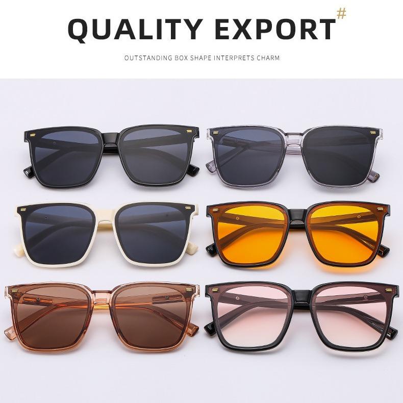 Fashion Street Sunglasses Women'S High-End Sunglasses Show A Small Face, Anti-Ultraviolet Polarized Sunglasses Men'S Driving Sunscreen Glasses