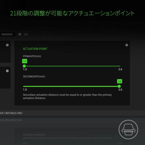 Razer Tartarus Pro Left Hand Keypad 20 Analog Operation Switches with Wheel 8 Direction Thumb Pad All 32 Keys Can Be Customized [Guaranteed by Japan A