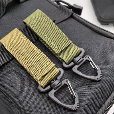 Tactical Backpack D-Ring Key Hanging Buckle 360° Rotation