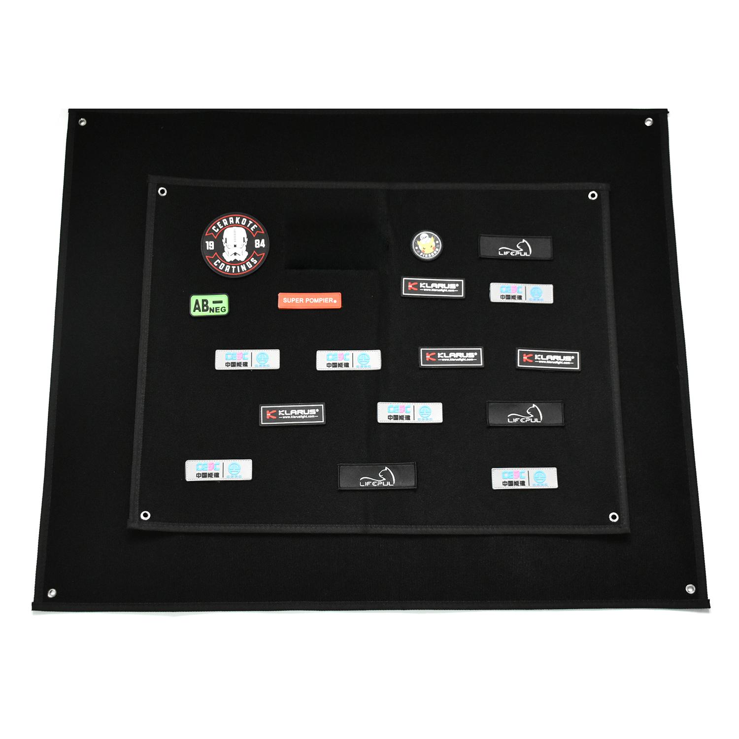 Hook and Loop Patches Holder Panel Patch Display Board/Holder/Display Poster  Wall Panel S 60cm*45cm