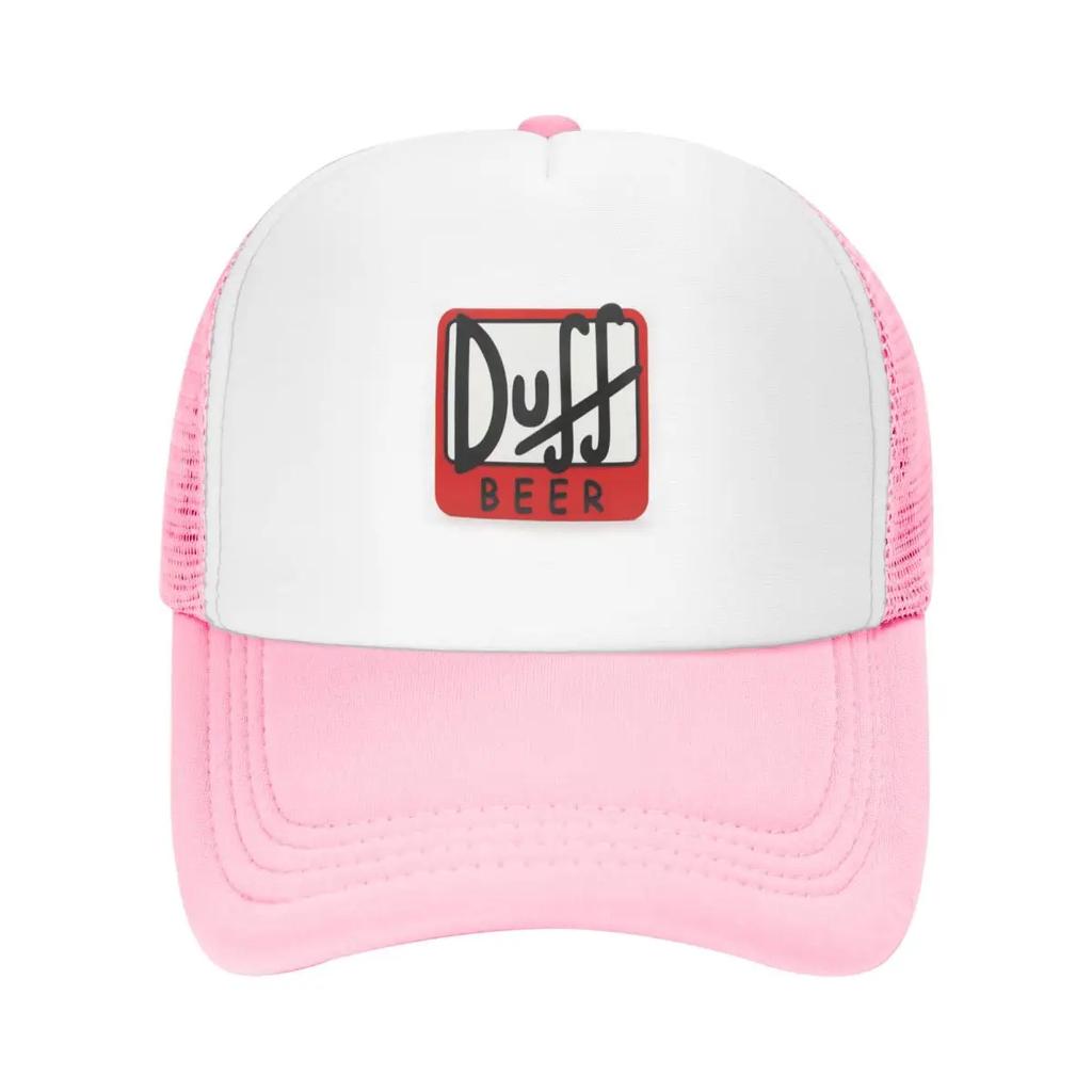 Duff Beer Cap Fashion Casual Mesh Baseball Caps Adjustable Hat Hip Hop Summer Unisex Baseball Hats Polychromatic