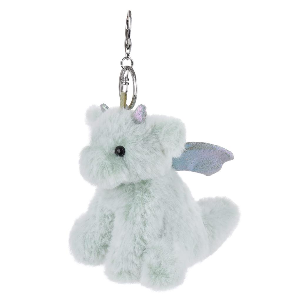 Apricot Lamb Dragon Cute Soft Animal Keychain Plush Suitable for Men and 10cm Toy, Women, Backpack, Wallet,
