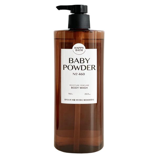 

HAPPY BATH Moisture Perfume Baby Powder Body Wash 760g