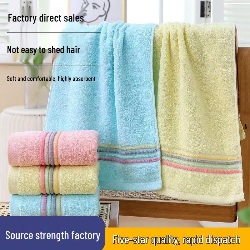 Thick Soft All-Cotton Face Wash Towel - Absorbent & Lint-Free