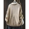 Sweaters Coat Cardigan for Women Winter Oversize Thickened Vintage Loose Long Sleeve Knit Sweaters Coat