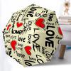 1pc Love Hearts Pattern Automatic Open/Close Umbrella, Compact Travel Umbrella, 8-Rib Sturdy Frame - Ideal Gift for Friends Yy251118073