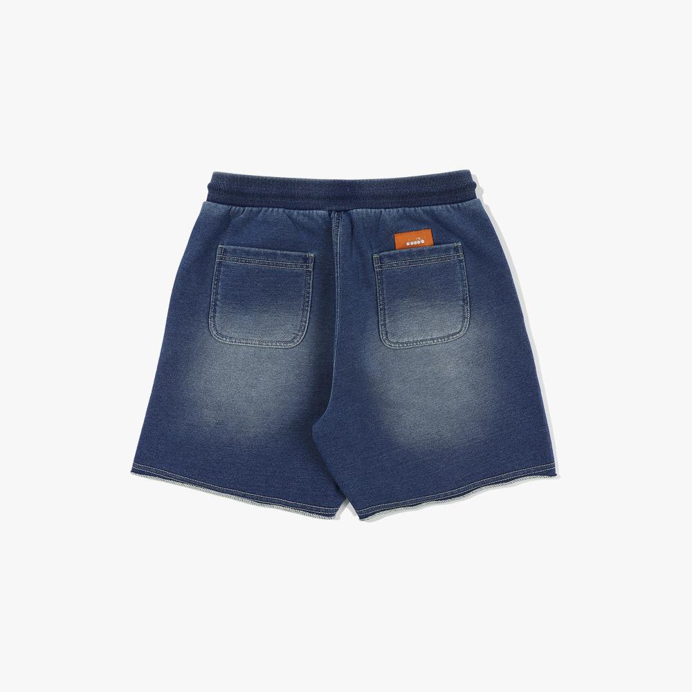 diadora Equip Washed Denim 3.5-Length Sweat Shorts Women'S Denim