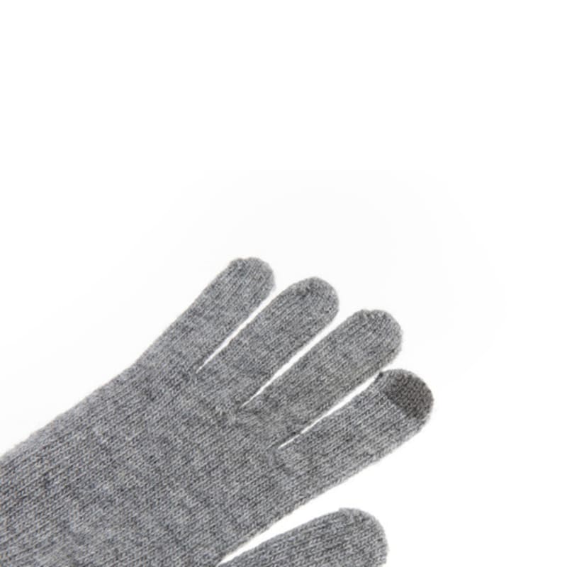 RECLOW RECLOW Plain Short Gloves Gray