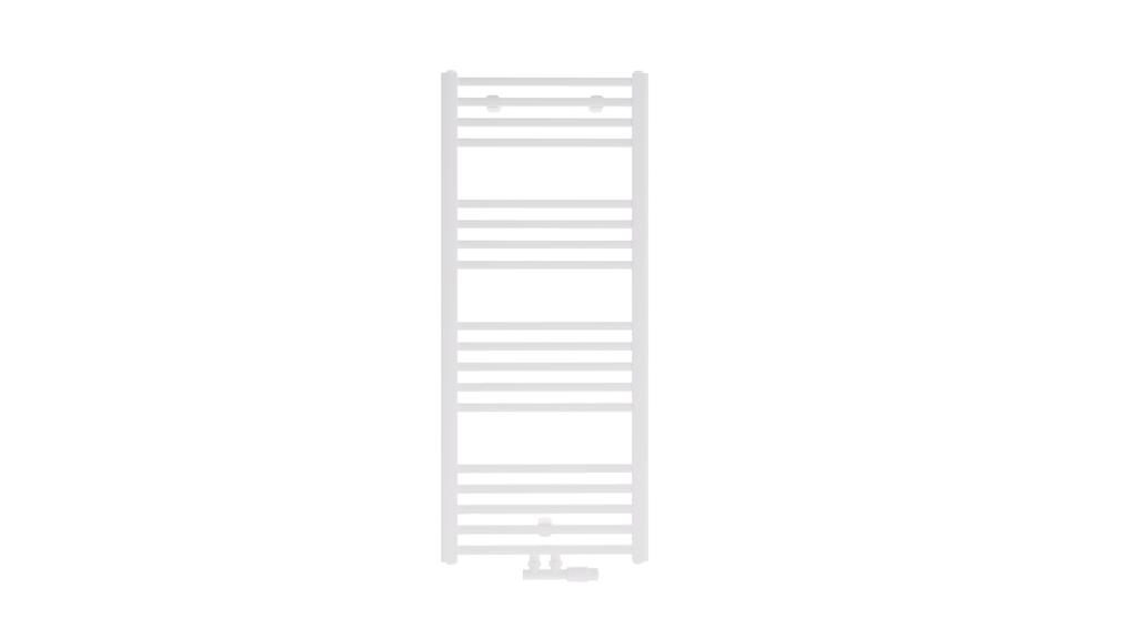 Grzejnik łazienkowy luxrad max 1200 x 500 mm biały zdc 538w