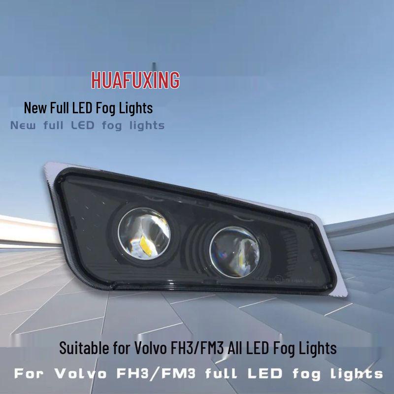 Volvo FH/FM Truck LED Fog Light Assembly - Super Bright Front Fog Lights Accessories Left