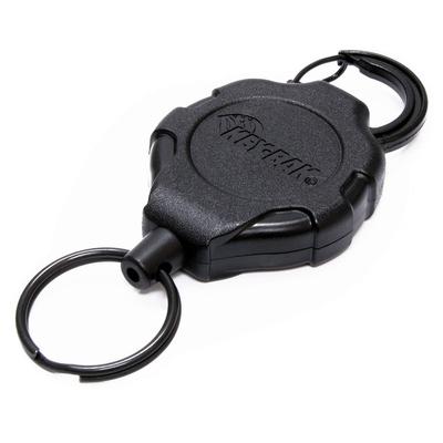 Einziehbarer Schlüsselhalter mit verstellbarem Karabiner, Heavy Duty KEY-BAK Kordel, Typ,
