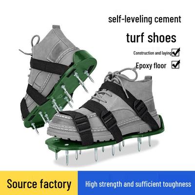 Selbstnivellierende Spikeschuhe für Garten-, Rasen- und Bauarbeiten