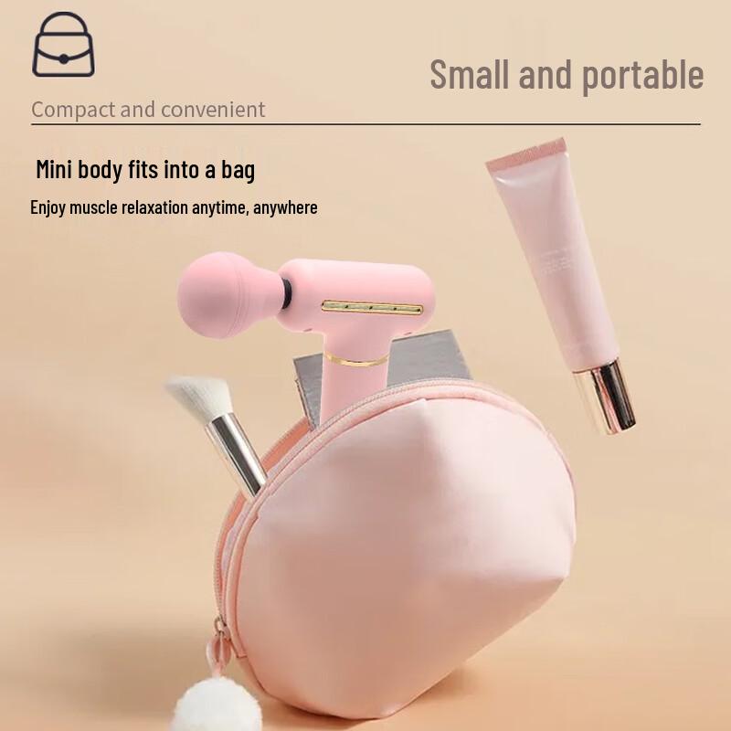 Portable Mini Electric Fascia Massage Gun CN plug (adapter included)