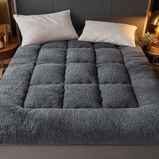 WTEMPO Hotel Simple Retro Elegant Foldable Mattress Cushions Large Size Soft Home Bedroom Tatami Mats Thickened Student Dormitory Mattresses