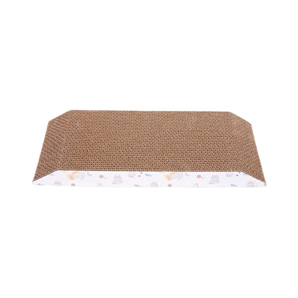 Cat Scratcher Board Lounge Bed, Multifunctional Scratching Kitten Sleeping Nest for Indoor