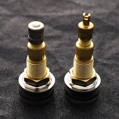 Tr618A 1-7/8" traktoriaus oro skystis bekamerinės padangos žalvarinis vožtuvo kotas