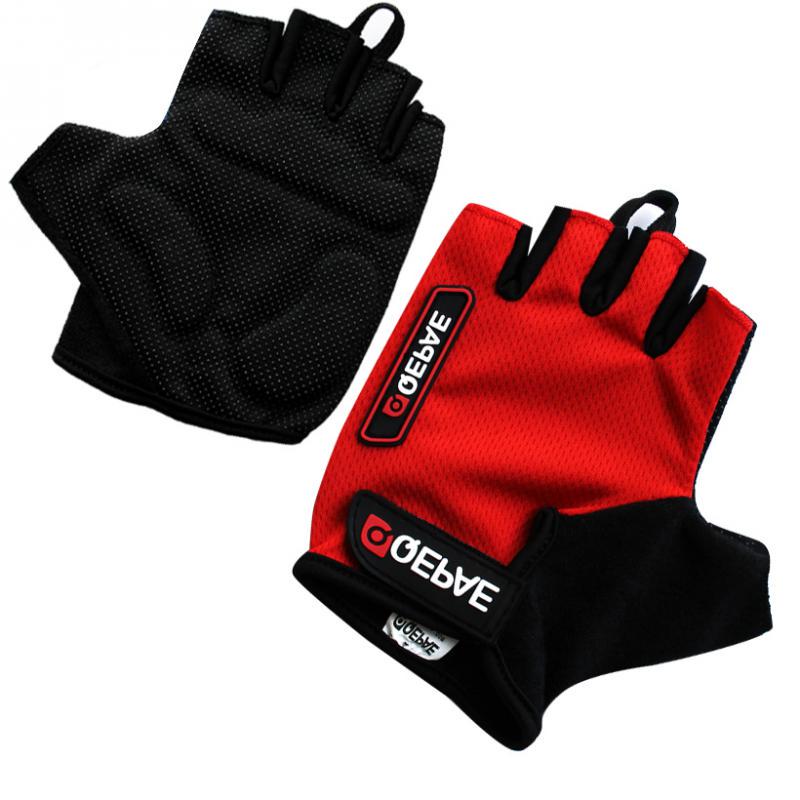 1 Pair Racing Cycling MTB Bicycle Unisex Gel Half Finger Gloves Yellow/Red/Blue//M/L/XL/XXL