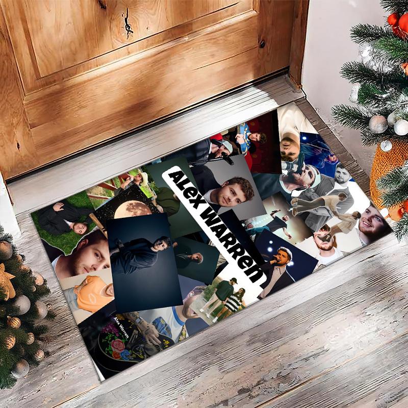 Soft Crystal Velvet Floor Rug,Alex Warren Anti Slip Decorative Carpet, Plush Area Mat For Indoor Home Decoration
