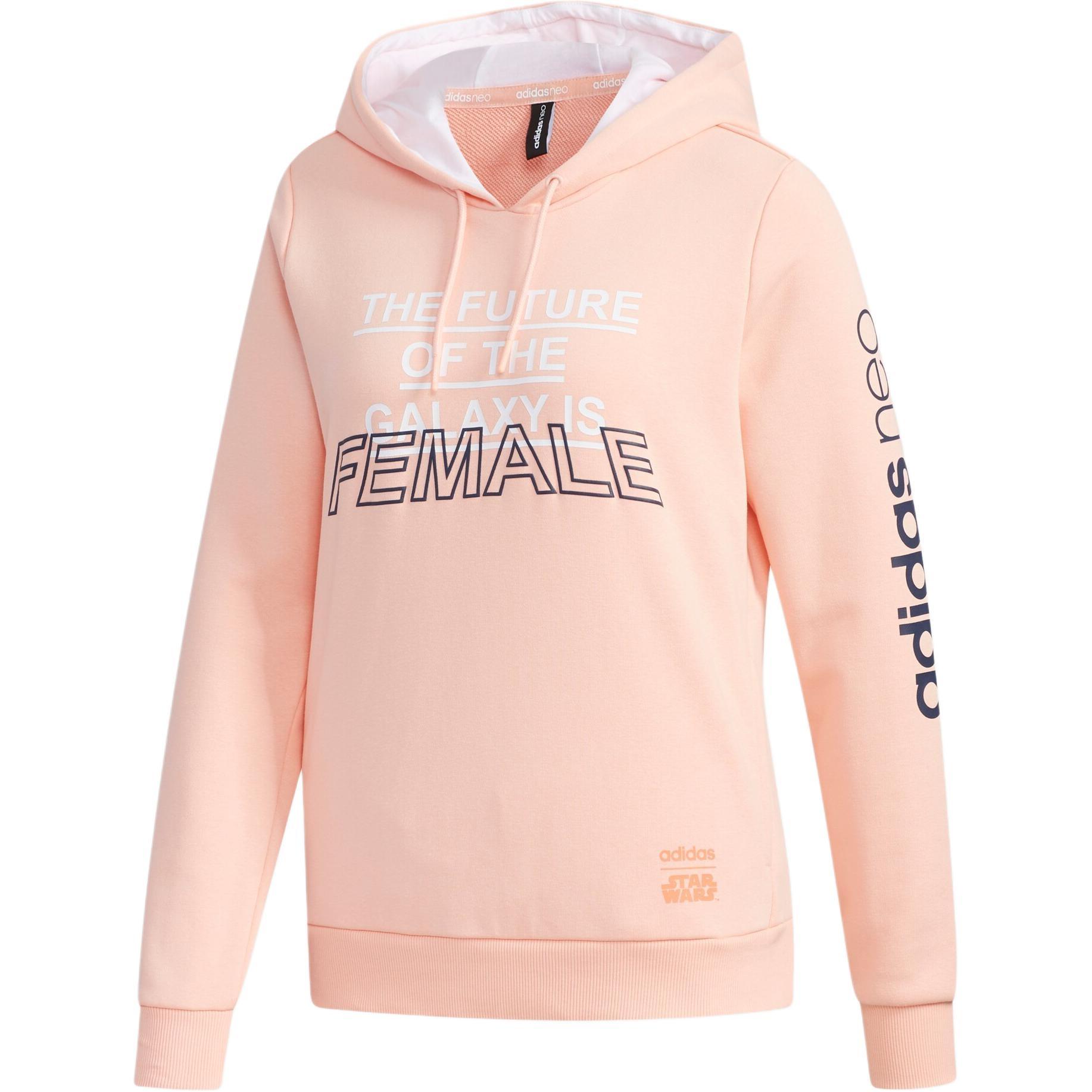(WMNS) adidas neo Sw Hdy Athleisure Casual Sports Pink Women s EI4552 M