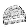 Tissue Holder, Crystal Glass Modern Style, Durable Scratch-Resistant Organizer, Dispenser for Restaurant Napkins Business