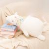 Whale Encounter Cartoon Plush Pillow With Soft Faux Fur For Home Decor