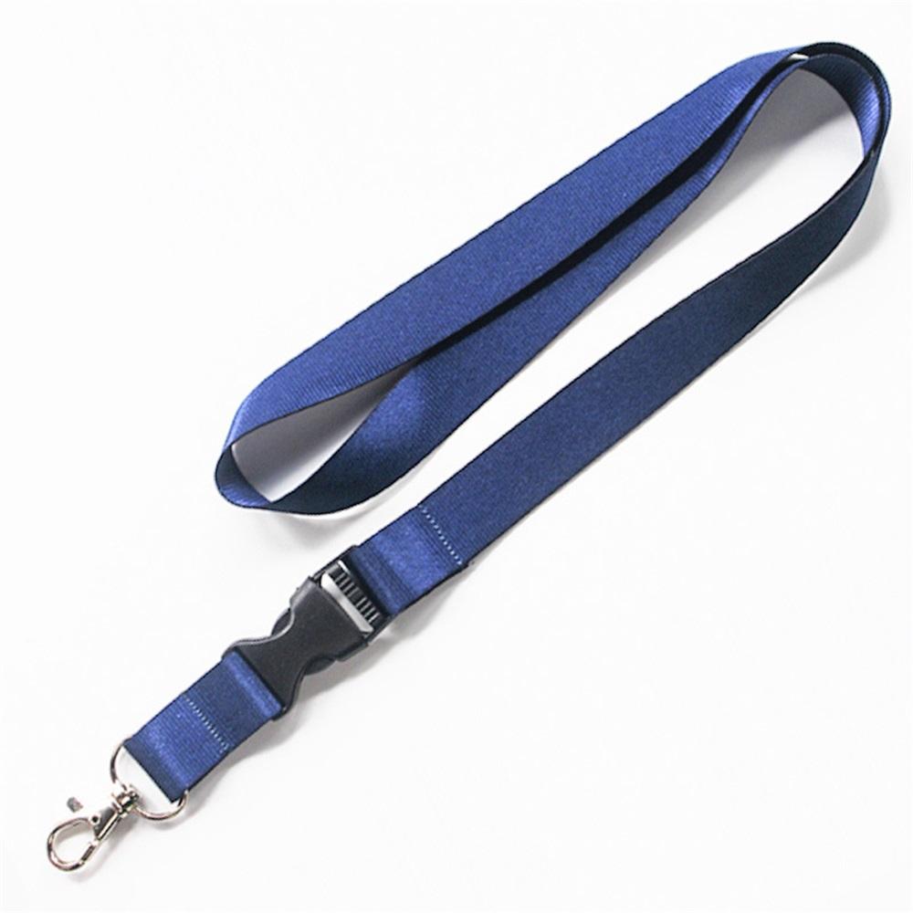 1pc Safety Hanging Neck Strap Lanyard For Mobile Phone ID Name Badge Holder Man Woman Anti-Lost Clasp Rope Keychain Landyard