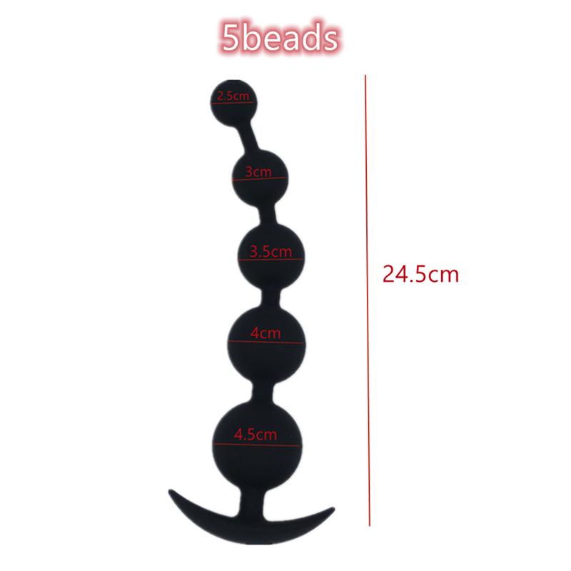 Super Long Anal Beads Anal Plug Prostate Massage Big Butt Plug Vaginal Balls Anal Stimulation Pull Bead Dildo Deep Anal sex Toy