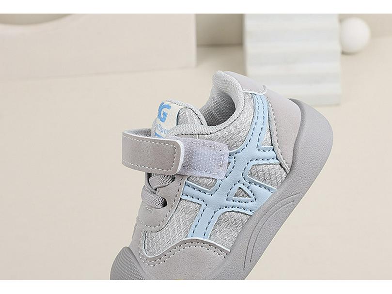 2025 Frühling-Herbst Baby Lauflernschuhe: Weiche Sohle, Anti-Kick, Lässiger Sportstil für Kleinkinder 0-2 Jahre