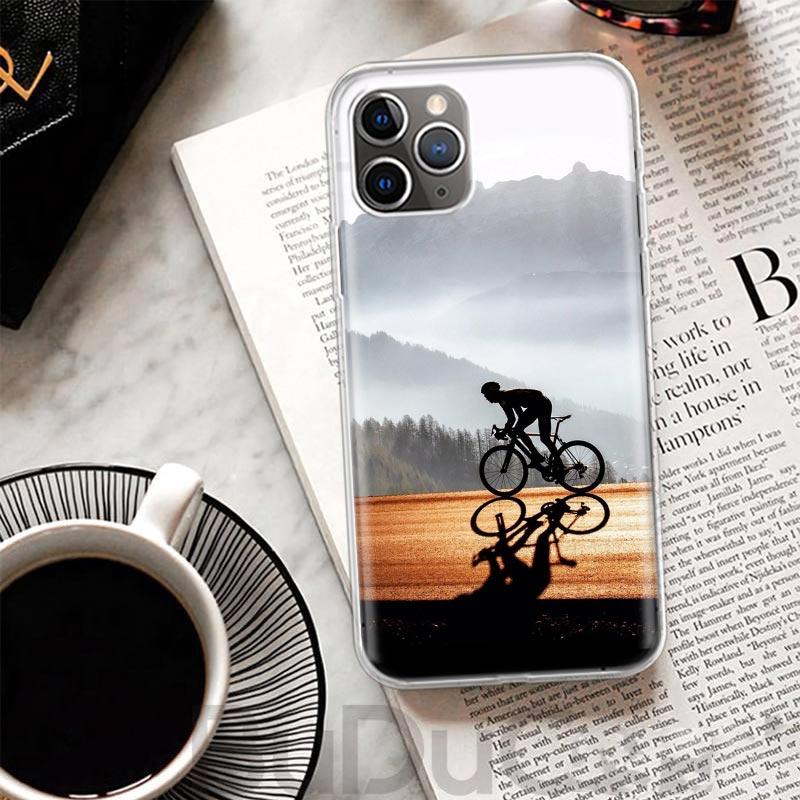 Bicycle Bike Sport Cover For iPhone 17 Air 16 16E 15 Pro Max 14 Plus 13 Mini Phone Case 12 11 7 8 SE Customized Print Shell 16 1