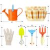 Child Gardener Kit Bag For The Garden Or Beach,Kids Gardening Tools Child Gardening Kit Gloves Shove