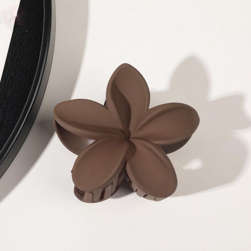 8CM Boho Flower Hair Clip for Women Hawaiian Gradient hairclip Bohemia Flower Hairpin Vacation Hair Claw Clip Sweet Barrettes
