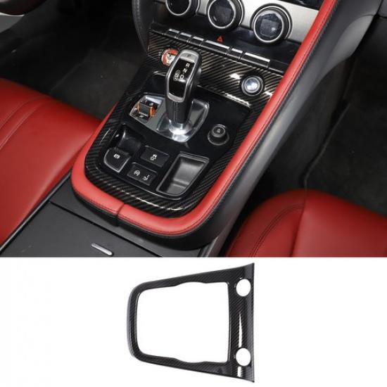 ABS Carbon Control Gear Frame Cover Decorative Trim For Jaguar F-TYPE 2013-2024