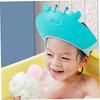 Baby Hair Washing Hat - Shampoo Cap for Kids - Bathing Hat with Eyes & Ears Design - Waterproof Bath Cap