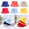 Men Women Anti-UV Panama Hat Foldable Bucket Hat Fisherman Cap Sun Hat Beach Cap