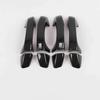 Carbon Fiber Texture Door Handle Cover for 13-19 SEAT Leon MK3 Sedan