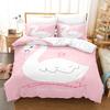 Mermaid Bedding Set 3D Duvet Cover Set Single Double Twin Full Size Teens Adults Bedclothes Soft Polyester Bed Linen For Baby