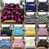 Elegant Floral Print Bedding Duvet Cover Comforter Quilt Cover Twin Pillowcase Set
