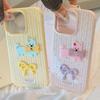 Fresh Polka Dot Cartoon Puppy Apple 16promax Mobile Phone Case Iphone15 Suitable for 12 Three Dimensional 1413