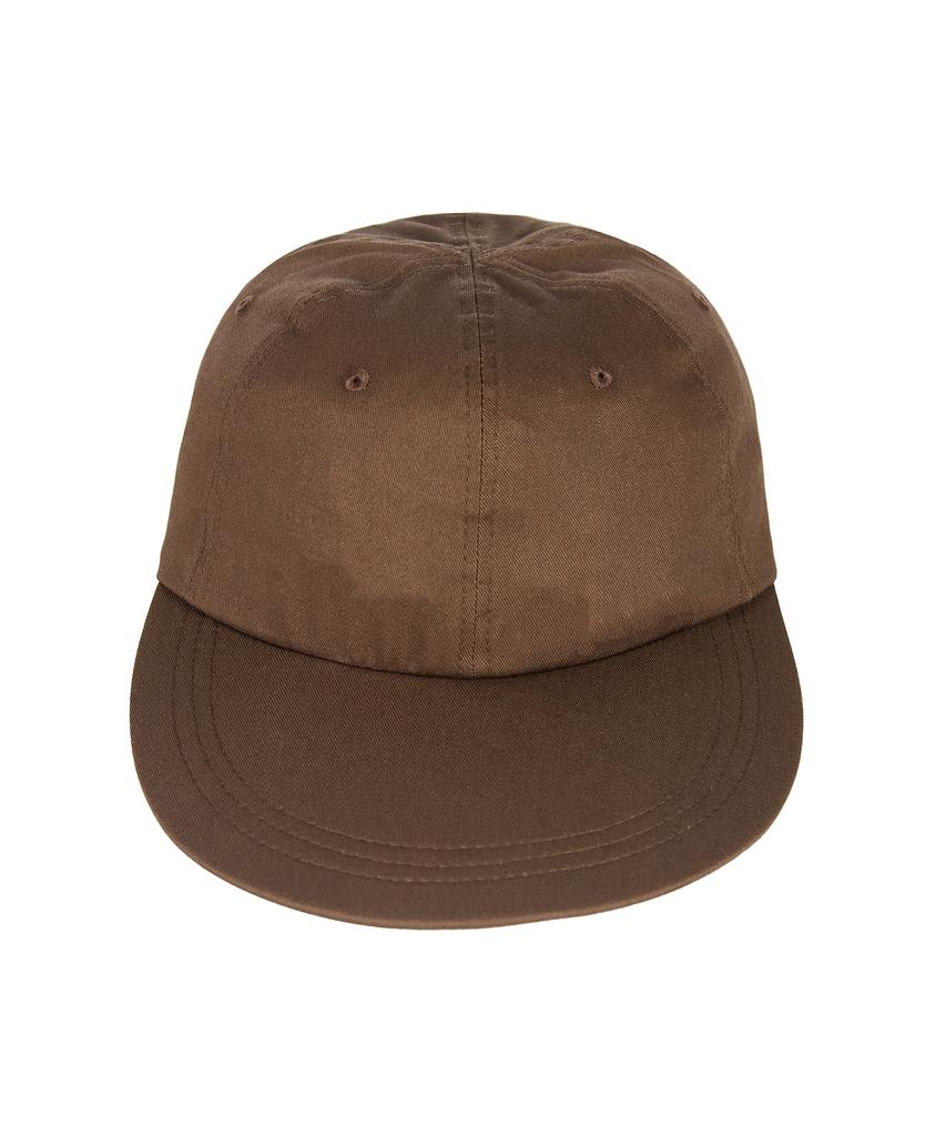 Bajal Ordinary Oversized Cotton Ball Cap Brown
