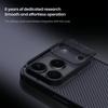 NILLKIN Camshield Pro Series For iPhone 17 Pro Case TPU + PC Clear Black Phone Cover with Camera Slider
