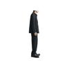 Zara Solid Color Regular Single Breasted Striped Suit Men suits Black 06536833800-33