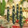 Christmas Collection Christmas Tree Flameless Tapers Candles 9.4 Battery LED Candles Glowing Branches Decor Remote Control
