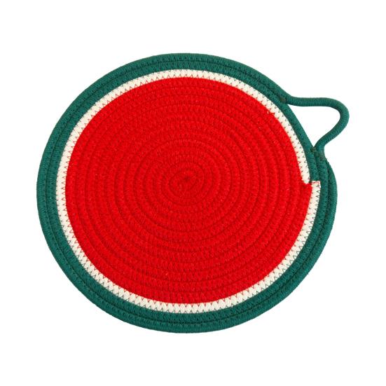 

Жаростойкий коврик Износостойкий Многоразовый Кухонные принадлежности Термостойкий Изоляция для горячих плит 18cm Watermelon