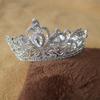 Wedding Crown Tiaras Round Crown Bridal Crown Metal Tiaras Princess Crown for Party Halloween Proms Birthday Banquets