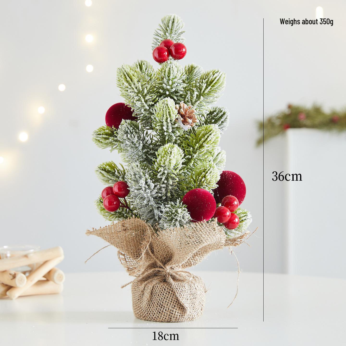 Трансграничное праздничное настольное украшение в виде рождественской елки Standard